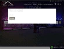 Tablet Screenshot of cassioimoveis.com